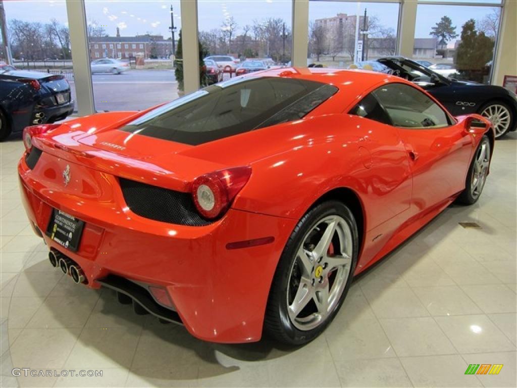 2010 458 Italia - Rosso Scuderia (Red) / Beige photo #4