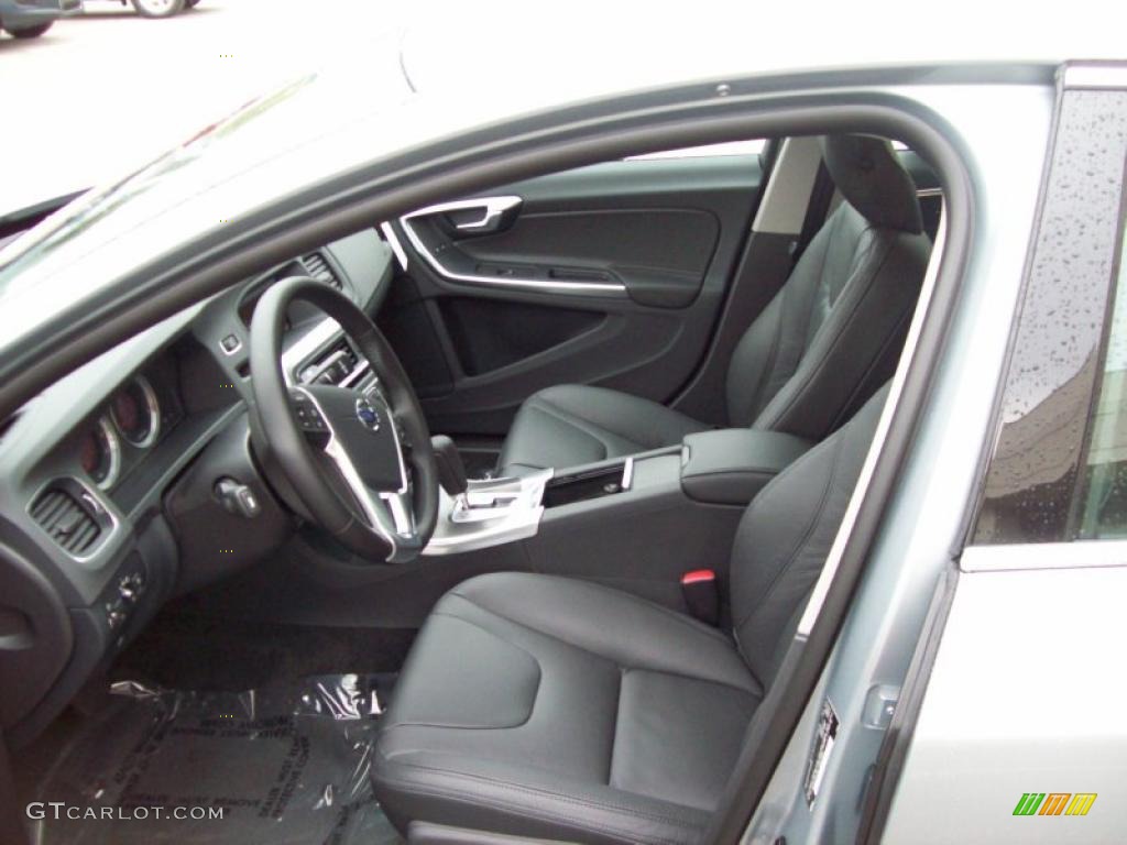 Off Black/Anthracite Interior 2011 Volvo S60 T6 AWD Photo #41702934