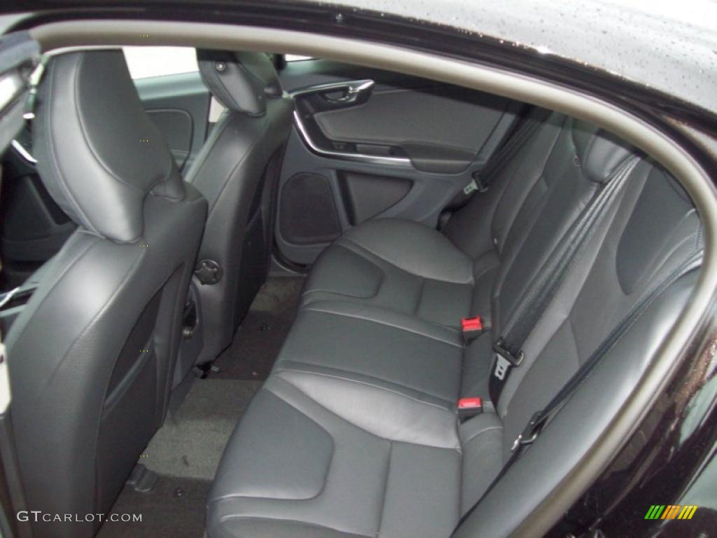 Off Black/Anthracite Interior 2011 Volvo S60 T6 AWD Photo #41703210