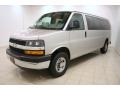 Silver Birch Metallic - Express EXT LS 3500 Passenger Van Photo No. 3