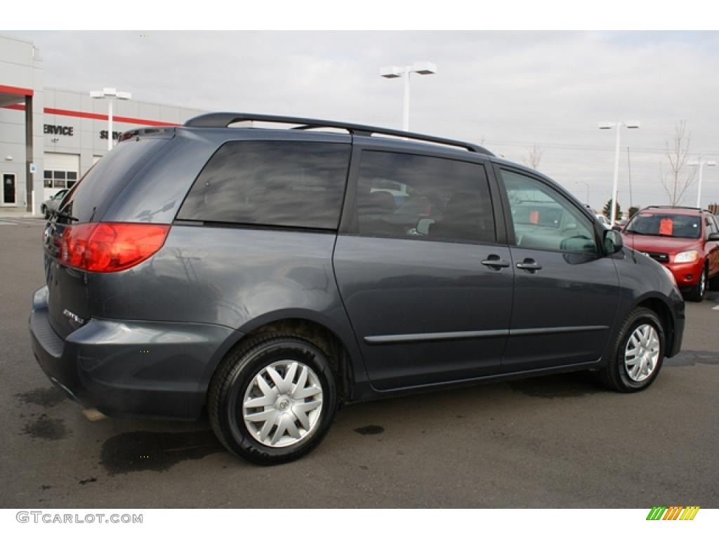 2008 Sienna LE - Slate Metallic / Stone photo #2