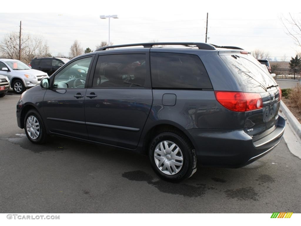 2008 Sienna LE - Slate Metallic / Stone photo #4