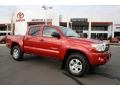 2009 Barcelona Red Metallic Toyota Tacoma V6 SR5 Double Cab 4x4  photo #1