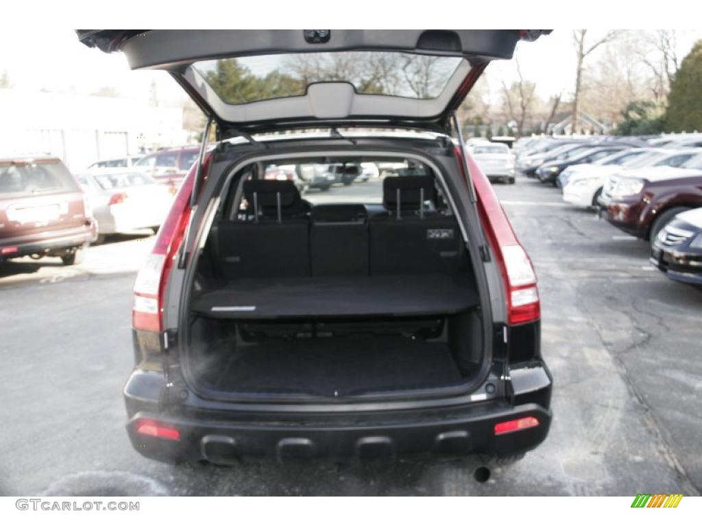 2008 CR-V EX 4WD - Nighthawk Black Pearl / Gray photo #7