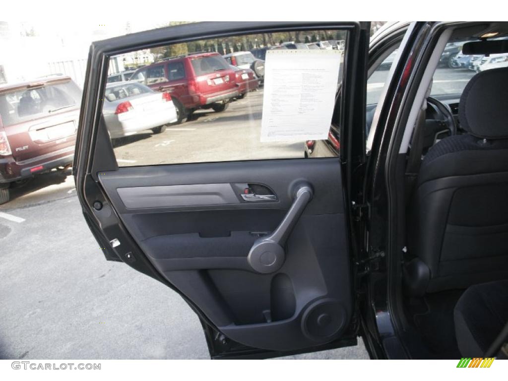 2008 CR-V EX 4WD - Nighthawk Black Pearl / Gray photo #14