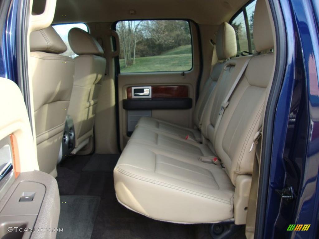 Tan Interior 2010 Ford F150 Lariat SuperCrew 4x4 Photo #41708738