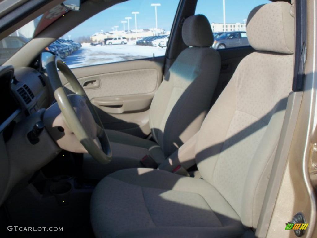 2003 Rio Sedan - Light Gold / Beige photo #11