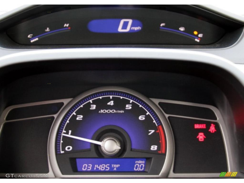 2008 Honda Civic EX Sedan Gauges Photo #41710470