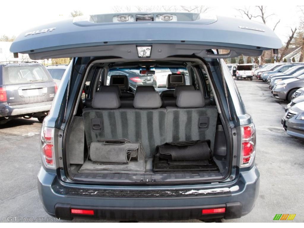 2008 Pilot EX-L 4WD - Steel Blue Metallic / Gray photo #7