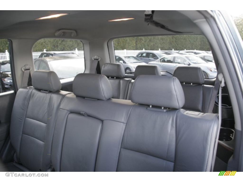 2008 Pilot EX-L 4WD - Steel Blue Metallic / Gray photo #12