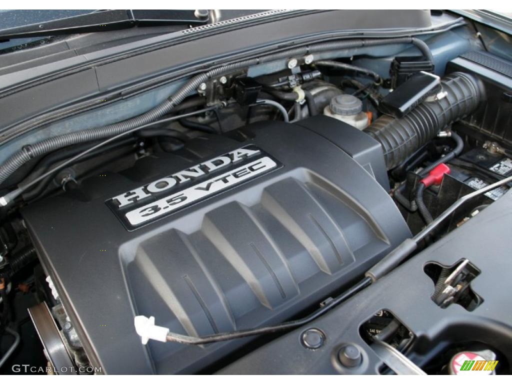 2008 Pilot EX-L 4WD - Steel Blue Metallic / Gray photo #25