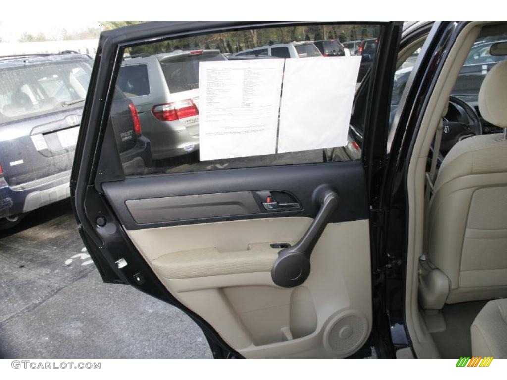 2009 Honda CR-V EX 4WD Ivory Door Panel Photo #41711586