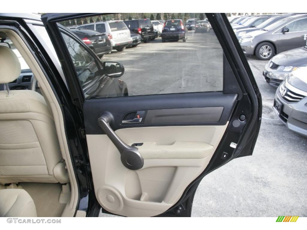 2009 Honda CR-V EX 4WD Ivory Door Panel Photo #41711598