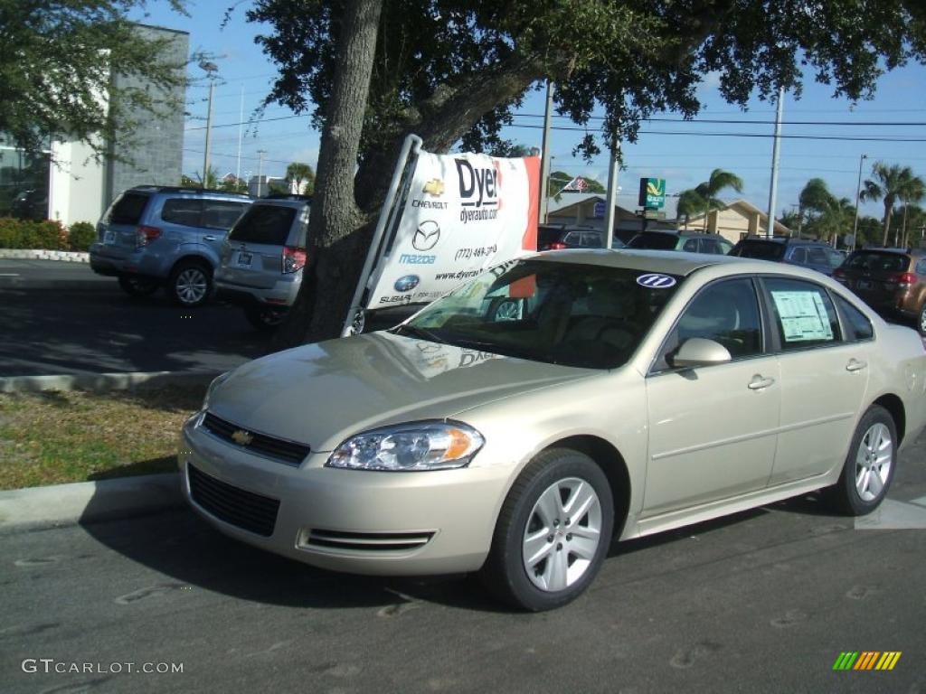 2011 Impala LS - Gold Mist Metallic / Neutral photo #1