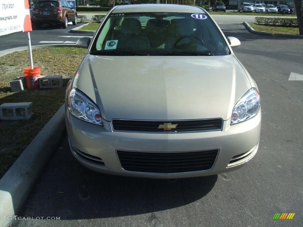 2011 Impala LS - Gold Mist Metallic / Neutral photo #2