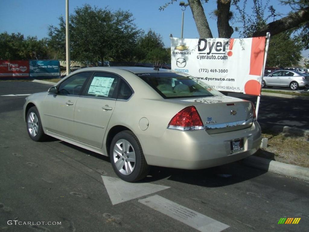 2011 Impala LS - Gold Mist Metallic / Neutral photo #4