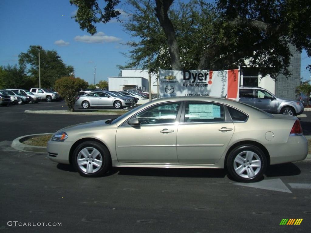 2011 Impala LS - Gold Mist Metallic / Neutral photo #3