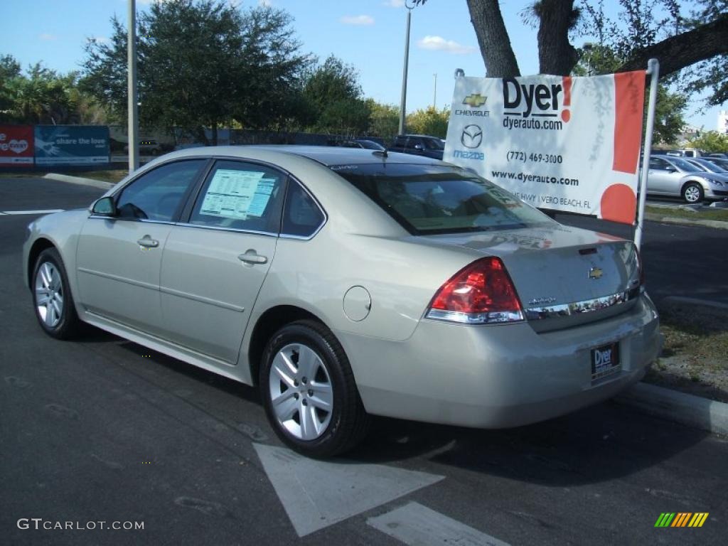 2011 Impala LS - Gold Mist Metallic / Neutral photo #4