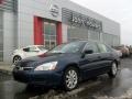 2007 Royal Blue Pearl Honda Accord EX-L V6 Sedan  photo #1