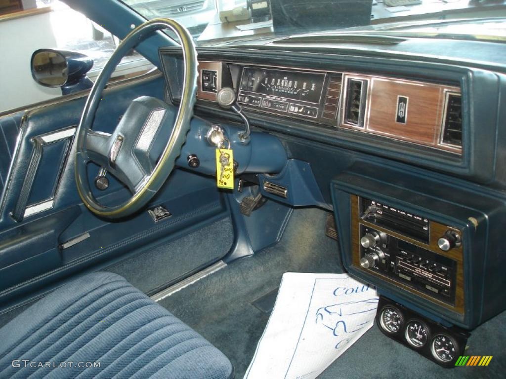 1986 Oldsmobile Cutlass Supreme Coupe Interior Color Photos