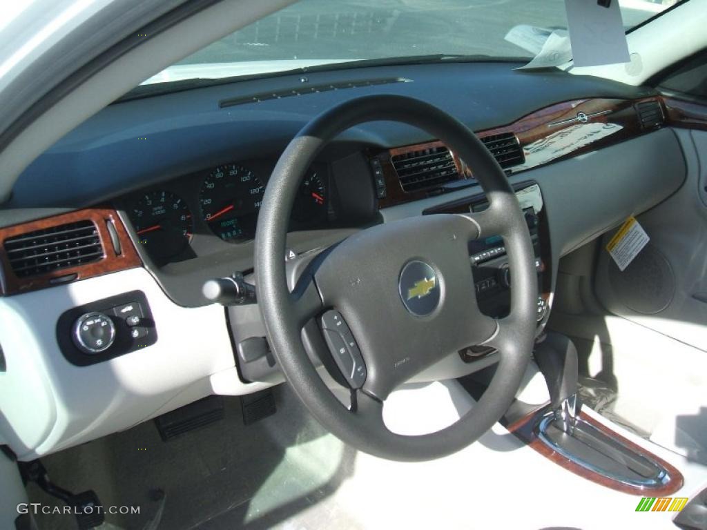 2011 Impala LS - Summit White / Gray photo #9