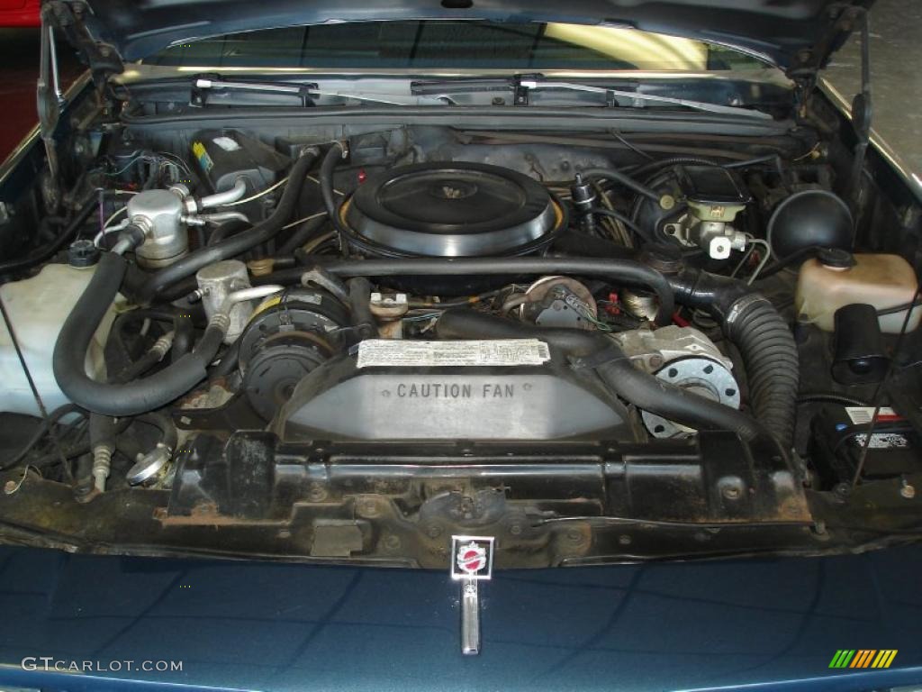 1986 Oldsmobile Cutlass Supreme Coupe Engine Photos