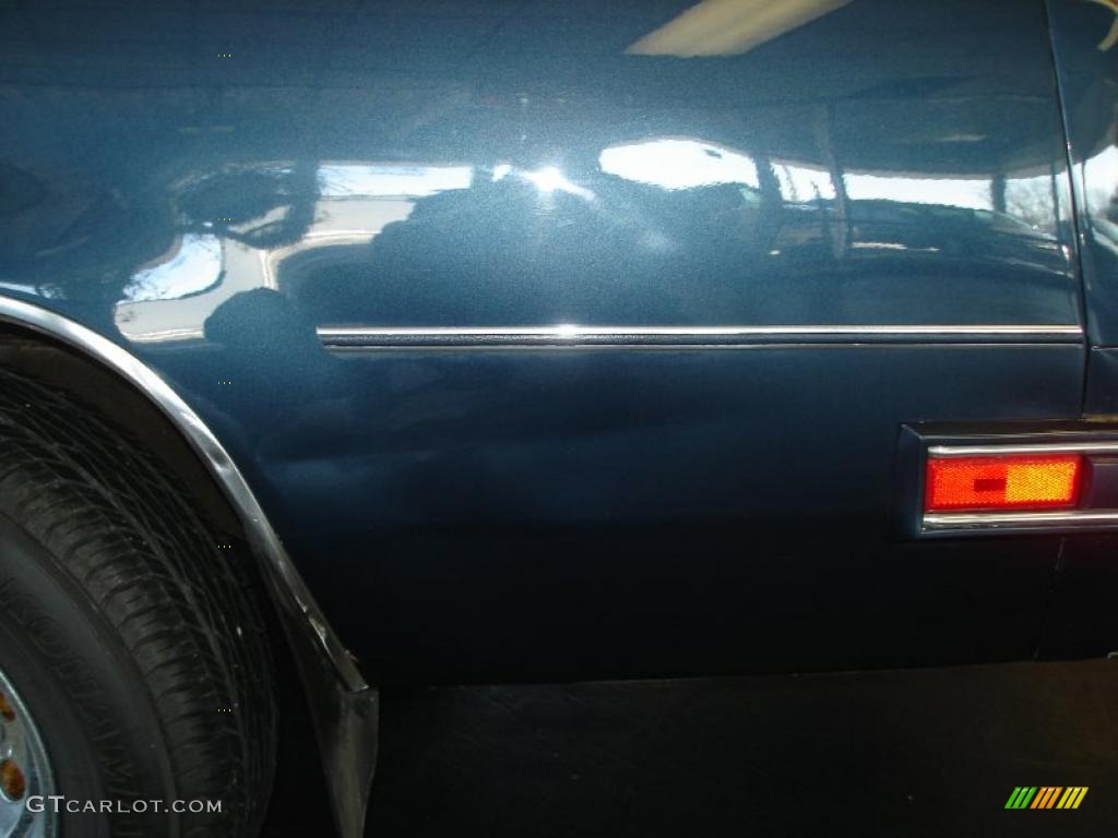 1986 Cutlass Supreme Coupe - Dark Blue Metallic / Dark Blue photo #28