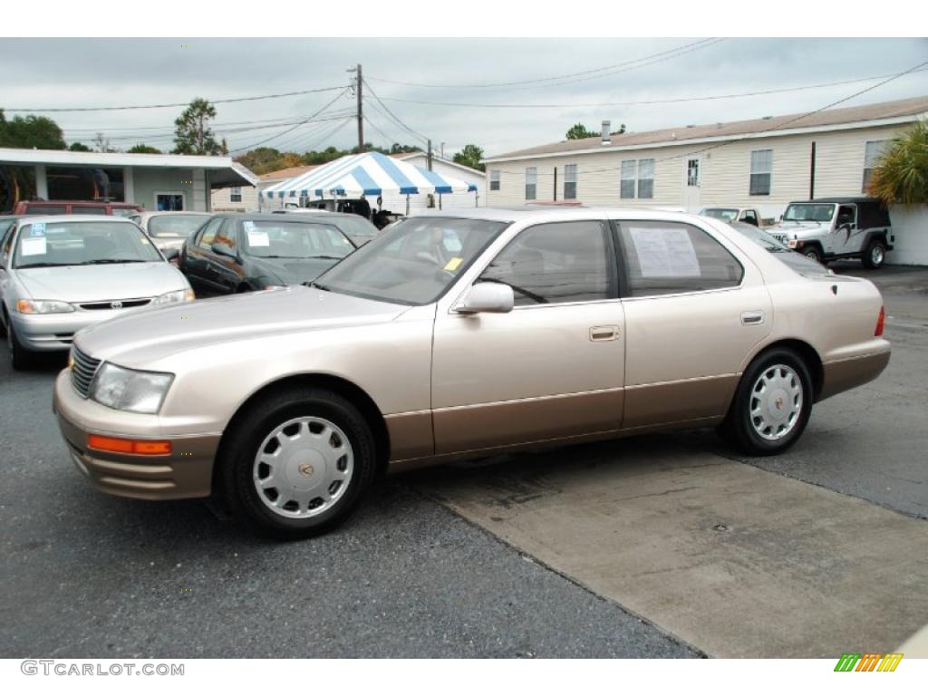 1997 LS 400 - Cashmere Beige Metallic / Beige photo #2