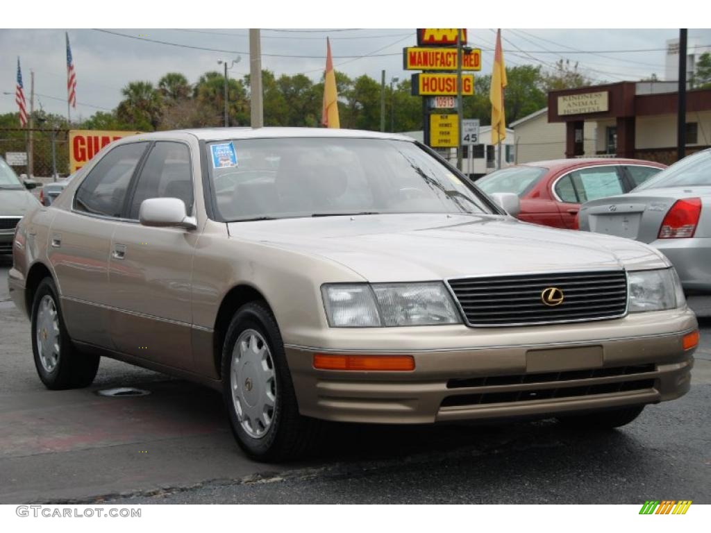 1997 LS 400 - Cashmere Beige Metallic / Beige photo #5