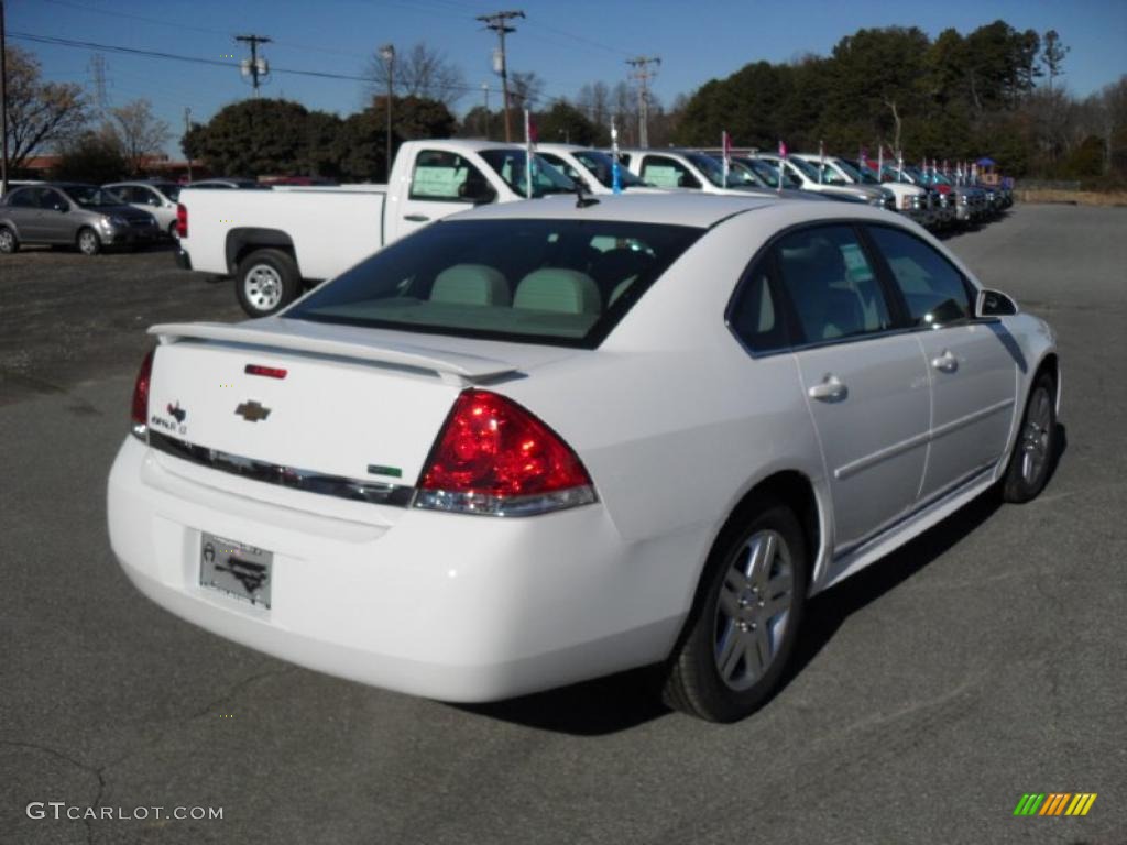 2011 Impala LT - Summit White / Gray photo #4