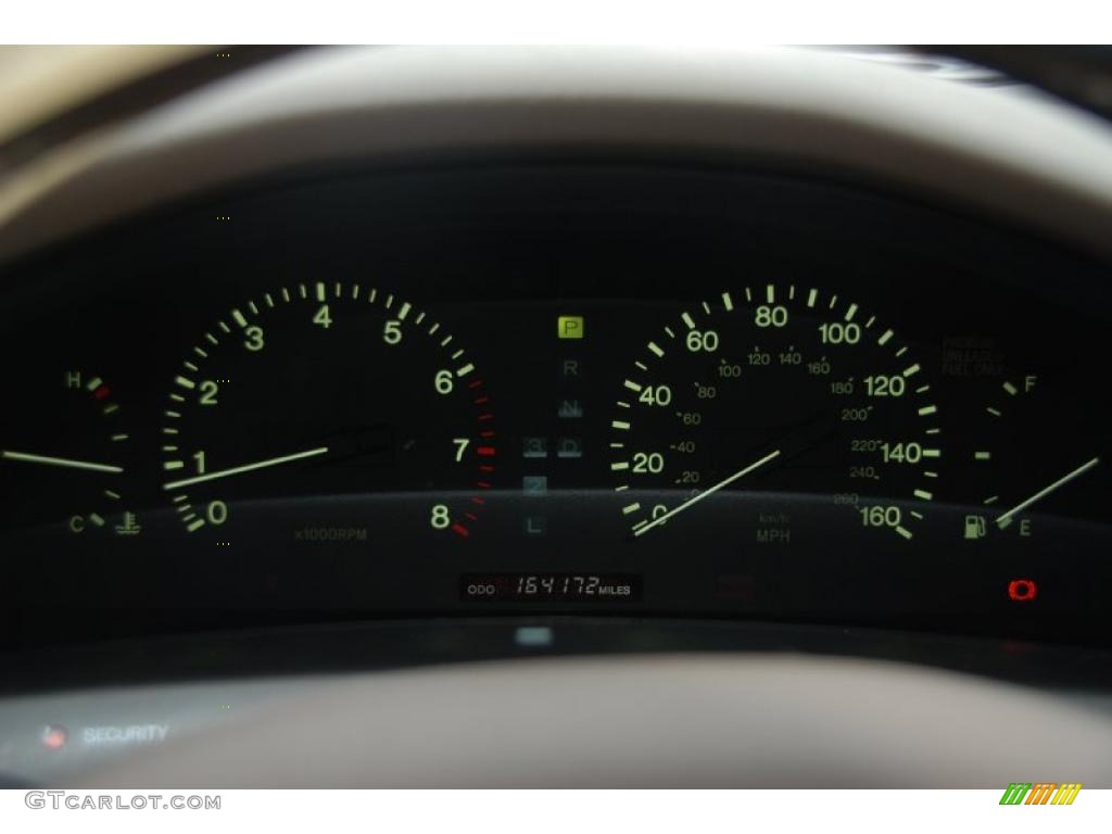 1997 Lexus LS 400 Gauges Photo #41712698