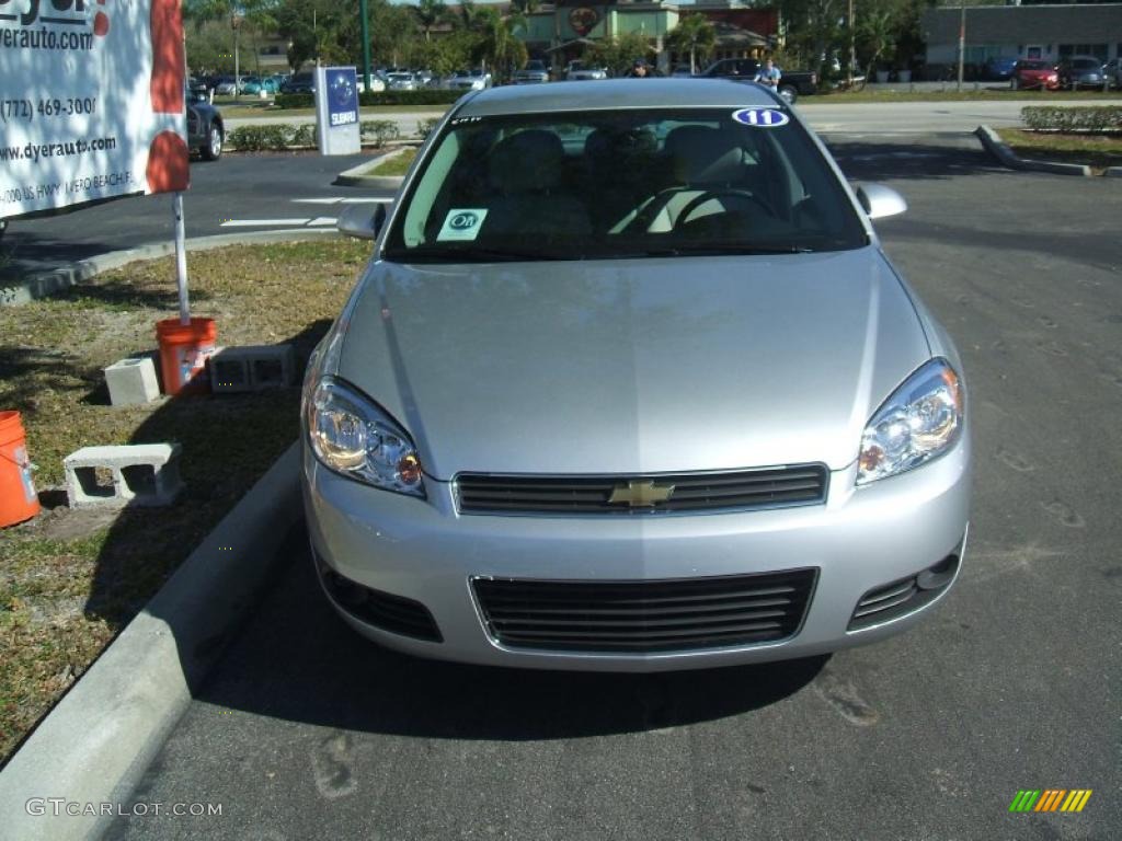 2011 Impala LT - Silver Ice Metallic / Gray photo #2