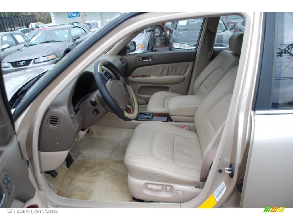 Beige Interior 1997 Lexus LS 400 Photo #41712794