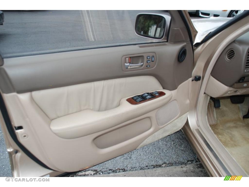 1997 Lexus LS 400 Beige Door Panel Photo #41712846