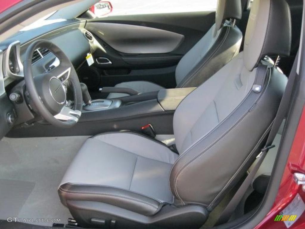 2011 Camaro SS Coupe - Red Jewel Metallic / Gray photo #5