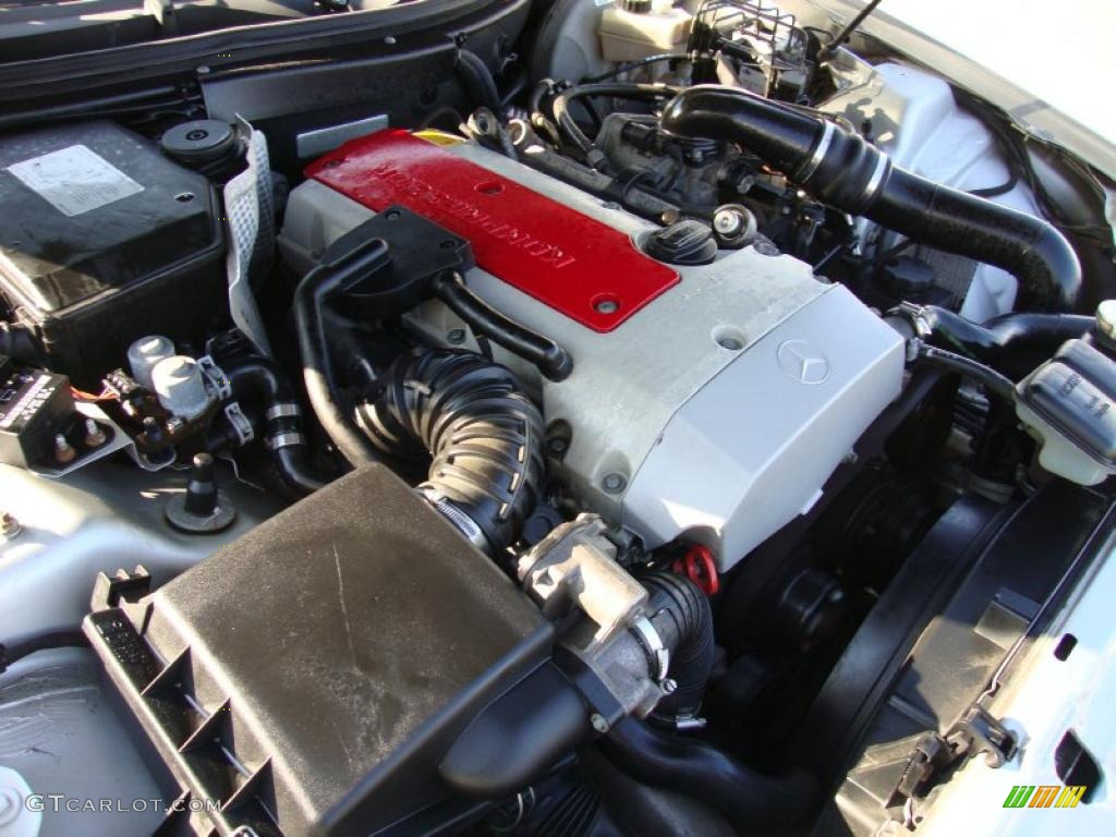 1998 Mercedes-Benz SLK 230 Kompressor Roadster 2.3L Supercharged DOHC 16V 4 Cylinder Engine Photo #41714046