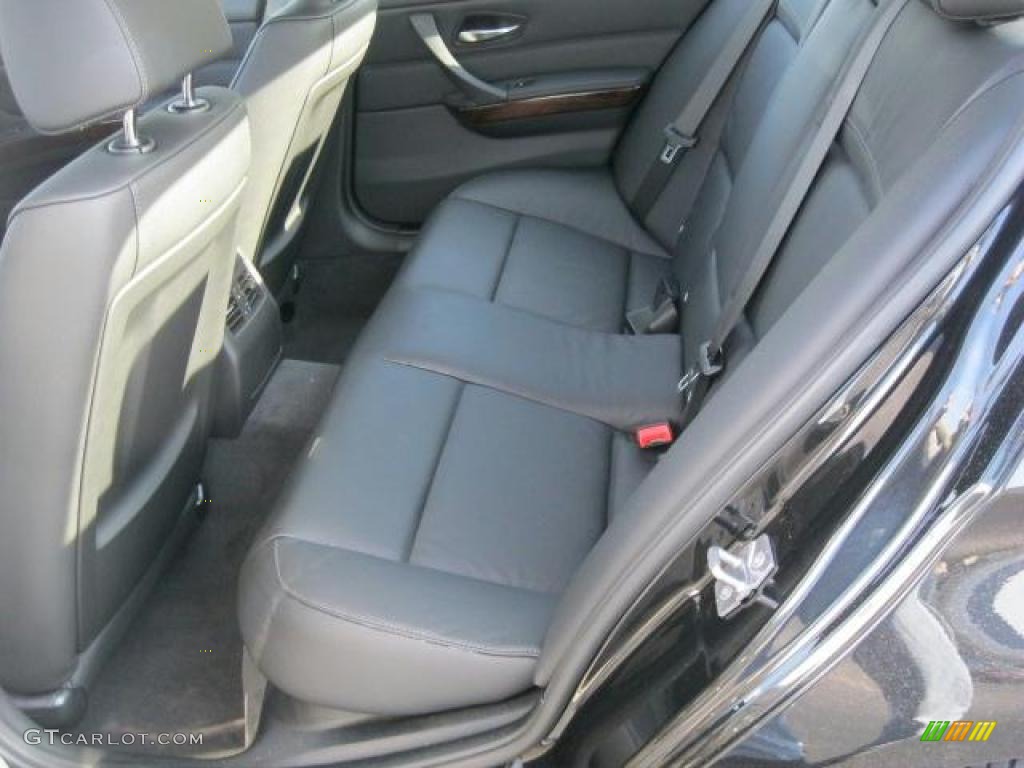 Black Interior 2011 BMW 3 Series 335i Sedan Photo #41714230