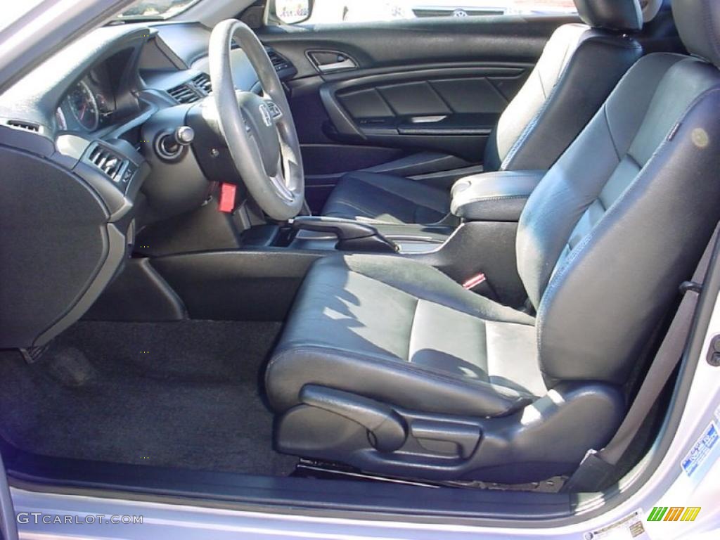Black Interior 2009 Honda Accord LX-S Coupe Photo #41715346