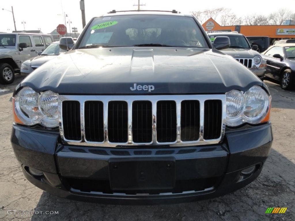 2008 Grand Cherokee Limited 4x4 - Steel Blue Metallic / Dark Slate Gray/Light Graystone photo #2