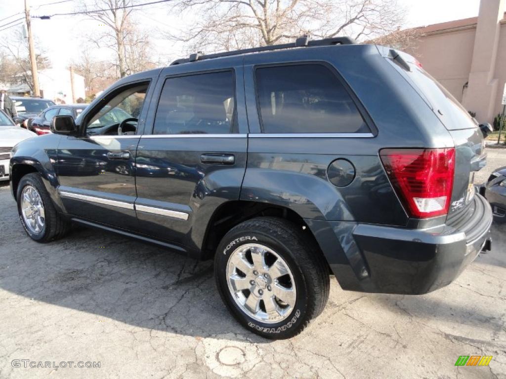 2008 Grand Cherokee Limited 4x4 - Steel Blue Metallic / Dark Slate Gray/Light Graystone photo #3