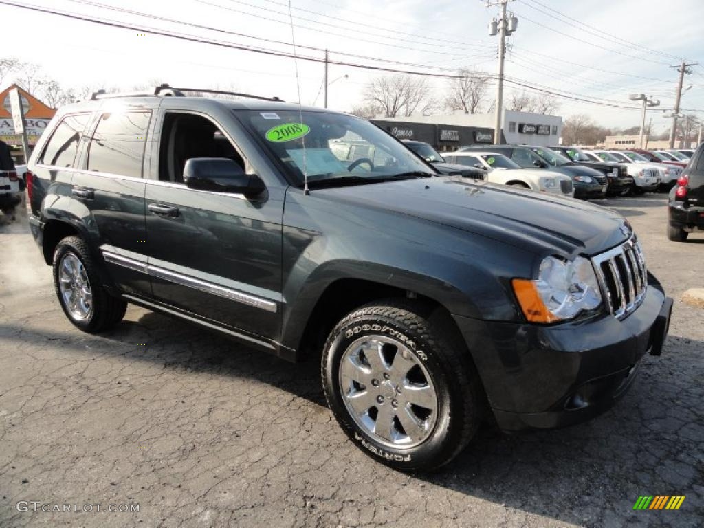 2008 Grand Cherokee Limited 4x4 - Steel Blue Metallic / Dark Slate Gray/Light Graystone photo #5