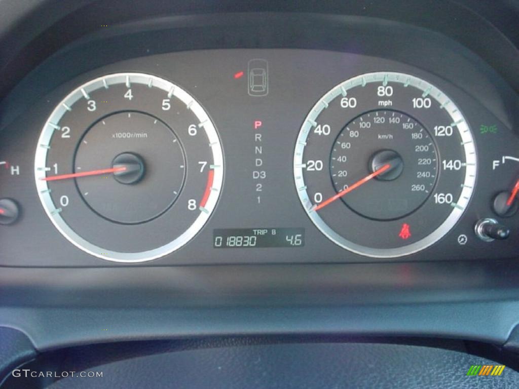2009 Honda Accord LX-S Coupe Gauges Photo #41715458