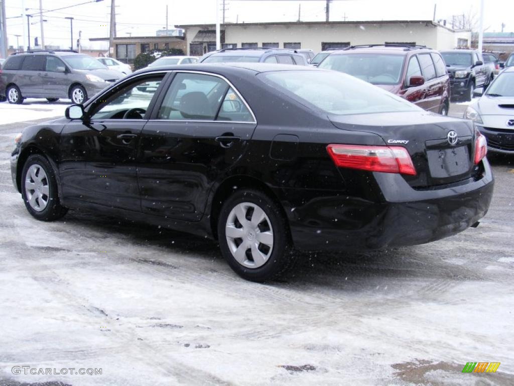 2008 Camry LE - Black / Ash photo #4