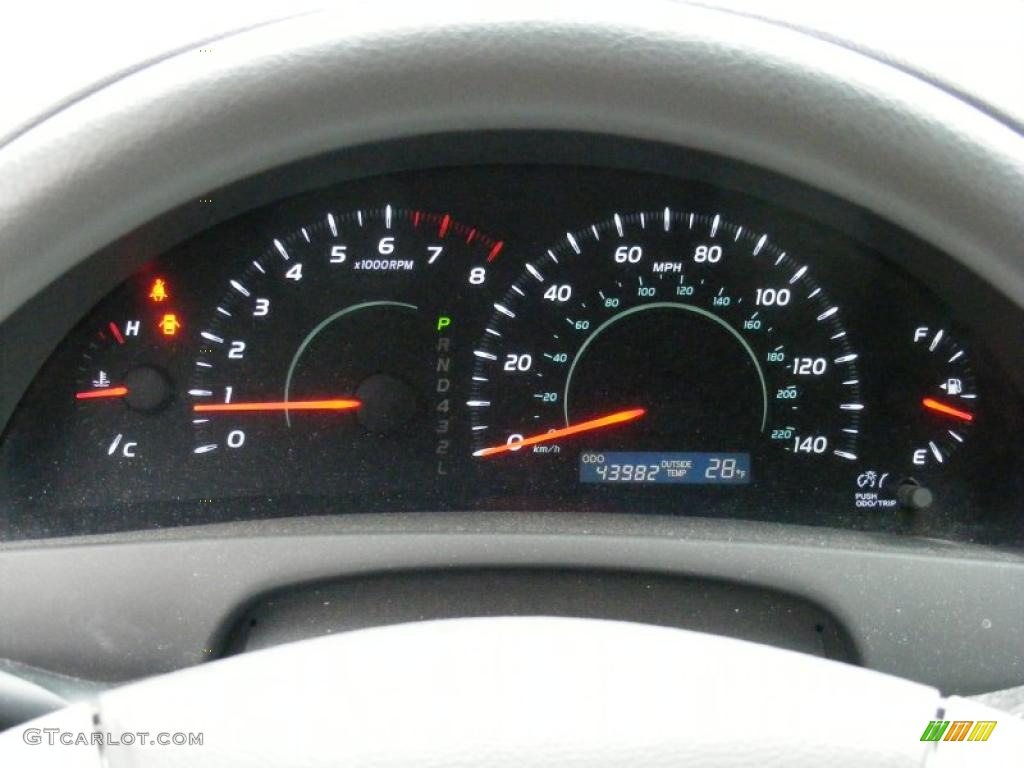 2008 Camry LE - Black / Ash photo #16