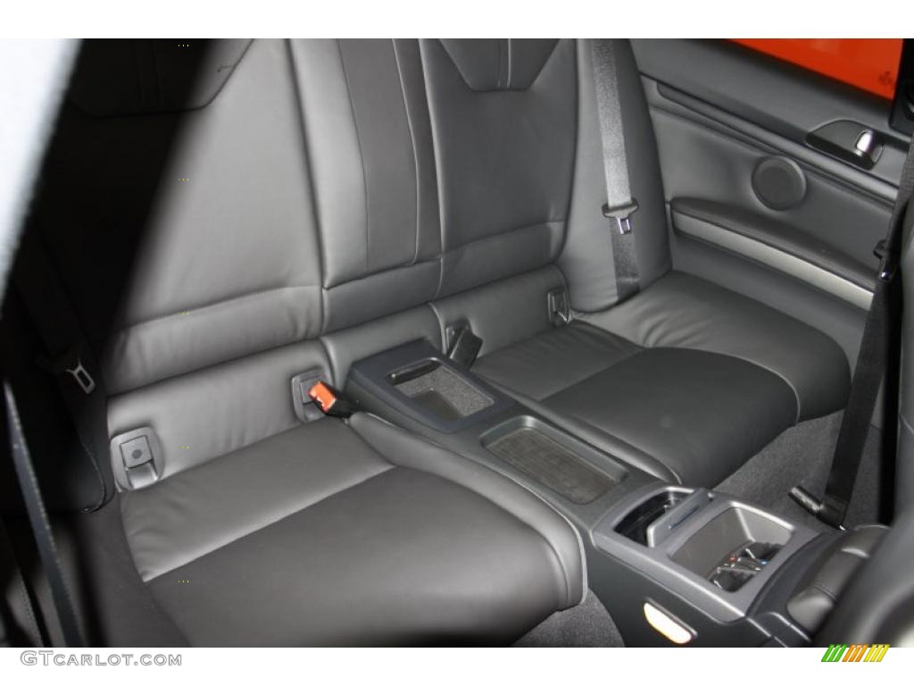 Black Novillo Leather Interior 2011 BMW M3 Coupe Photo #41718206