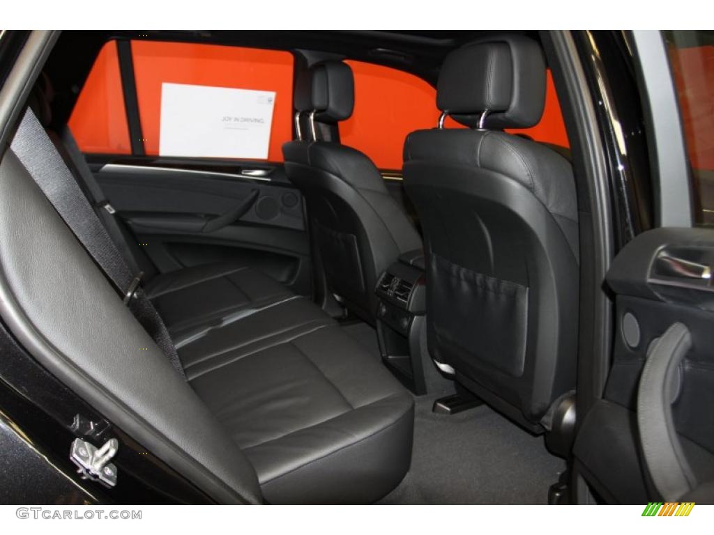 Black Interior 2011 BMW X5 xDrive 35d Photo #41719030