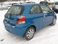 2009 Blazing Blue Pearl Toyota Yaris 3 Door Liftback  photo #7