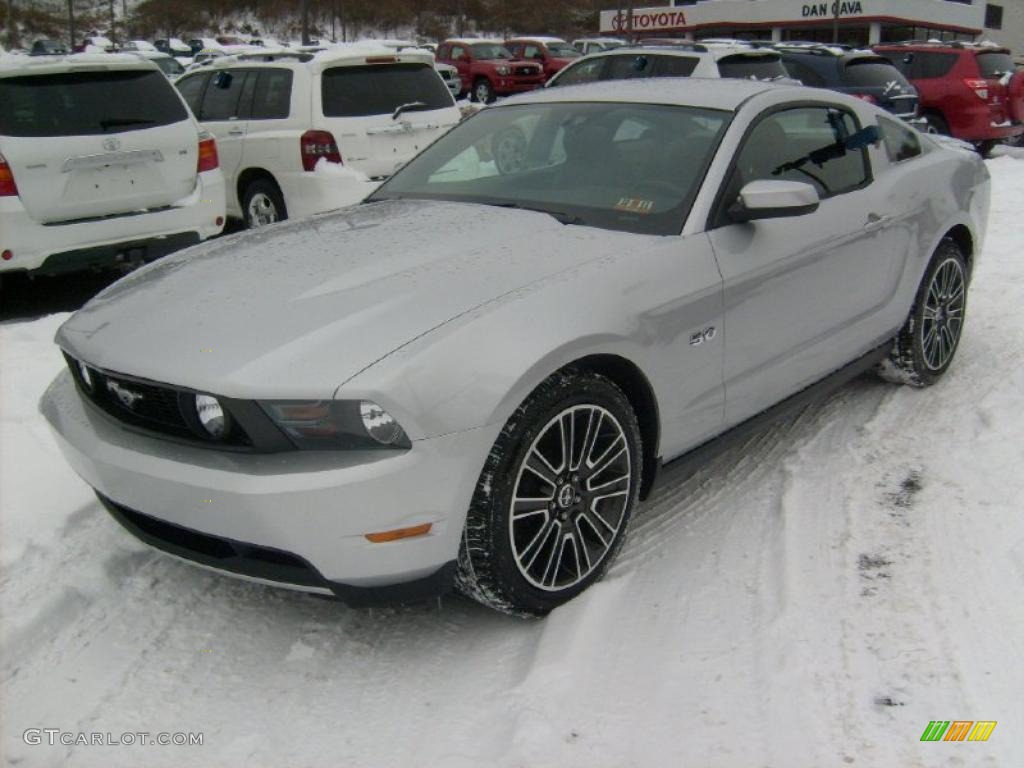 Ingot Silver Metallic 2011 Ford Mustang GT Premium Coupe Exterior Photo #41719666