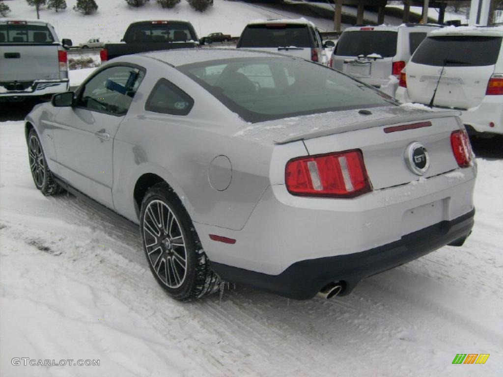 2011 Mustang GT Premium Coupe - Ingot Silver Metallic / Charcoal Black photo #4