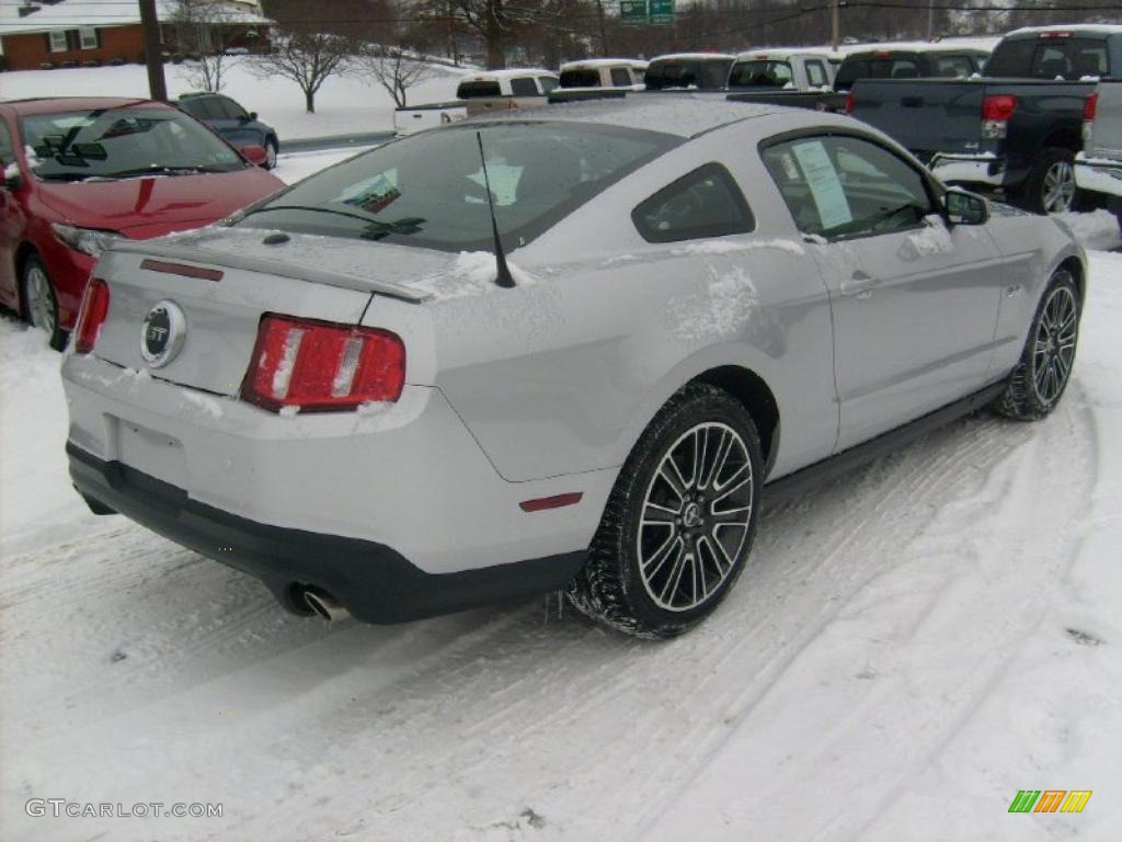2011 Mustang GT Premium Coupe - Ingot Silver Metallic / Charcoal Black photo #6